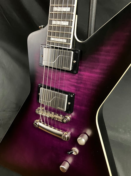 Epiphone Prophecy Extura Electric Guitar Purple Tiger Aged Gloss Finish