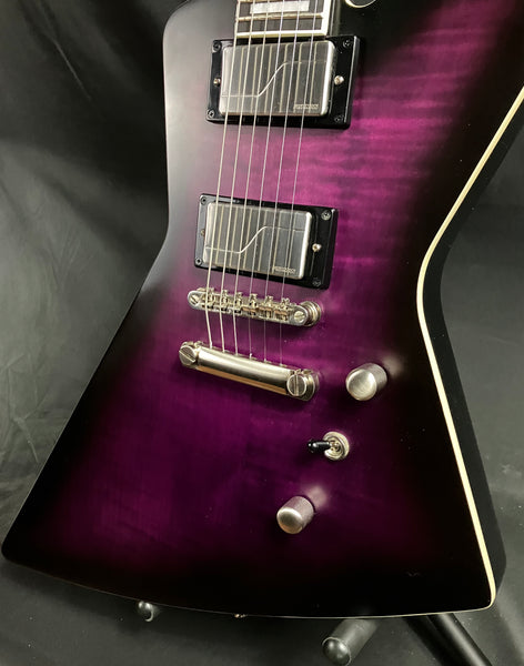 Epiphone Prophecy Extura Electric Guitar Purple Tiger Aged Gloss Finish