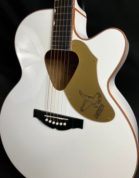 Gretsch G5022CWFE Rancher Falcon Jumbo Acoustic-Electric Guitar Gloss White