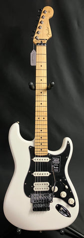 Fender Player Stratocaster Floyd Rose HSS Electric Guitar Polar White Finish