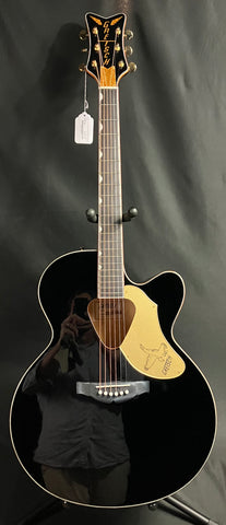 Gretsch G5022CBFE Rancher Falcon Jumbo Acoustic-Electric Guitar Gloss Black