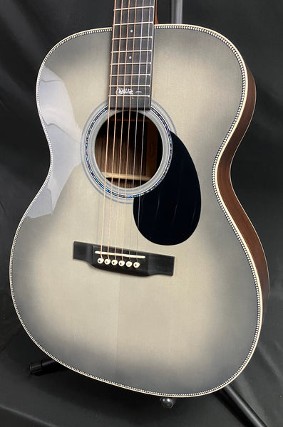 Martin OMJM John Mayer 20th Anniversary Acoustic-Electric Guitar Platinum Gray Burst w/ Case