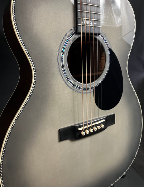 Martin OMJM John Mayer 20th Anniversary Acoustic-Electric Guitar Platinum Gray Burst w/ Case