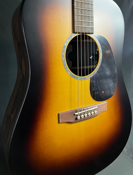 Martin D-X2E Ziricote Burst Dreadnought Acoustic-Electric Guitar Sunburst w/ Gig Bag