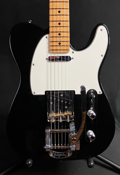 Fender Player II Telecaster Electric Guitar Gloss Black w/ Bigsby + Fender Case