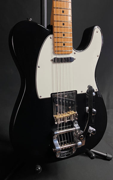 Fender Player II Telecaster Electric Guitar Gloss Black w/ Bigsby + Fender Case