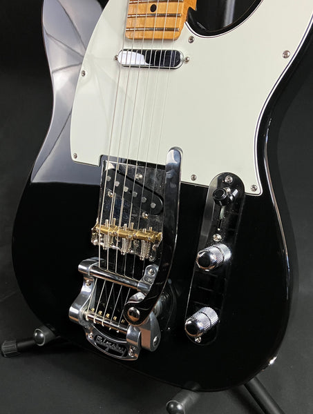 Fender Player II Telecaster Electric Guitar Gloss Black w/ Bigsby + Fender Case