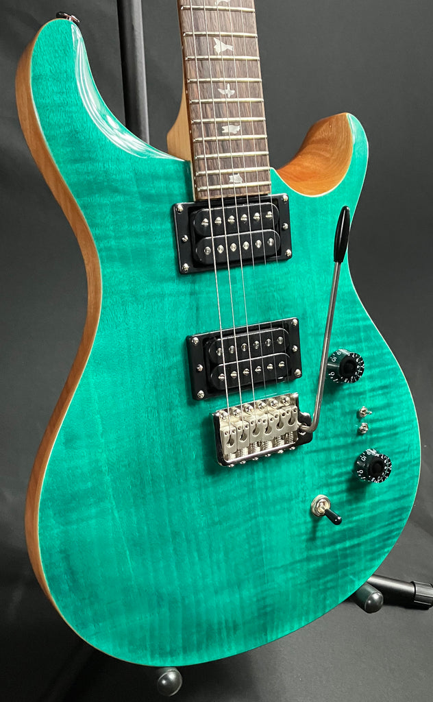 Paul Reed Smith PRS SE Custom 24-08 Electric Guitar Turquoise Finish w/ Gig  Bag
