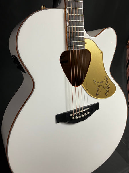 Gretsch G5022CWFE Rancher Falcon Jumbo Acoustic-Electric Guitar Gloss White