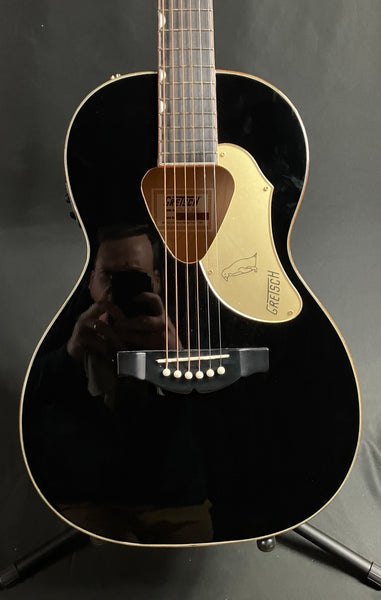 Gretsch G5021E Rancher Penguin Parlor Acoustic-Electric Guitar Gloss Black Finish