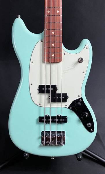 Fender Limited Edition Player Mustang Bass PJ 4-String Bass Guitar Surf Green