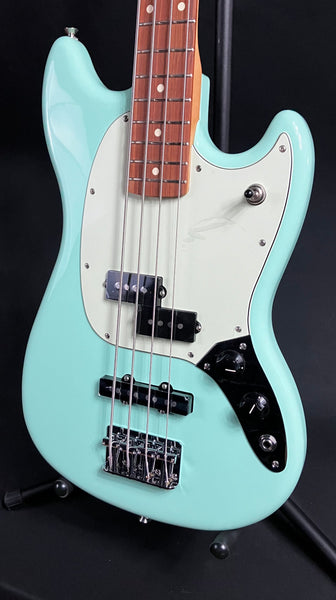 Fender Limited Edition Player Mustang Bass PJ 4-String Bass Guitar Surf Green