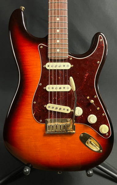 1996 Fender 50th Anniversary American Standard Stratocaster Electric Guitar Antique Burst w/ OHSC