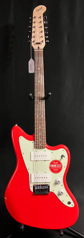 Squier FSR Paranormal Jazzmaster XII 12-String Electric Guitar Fiesta Red