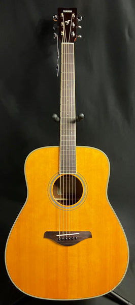 Yamaha FG-TA TransAcoustic Dreadnought Acoustic-Electric Guitar Vintage Tint