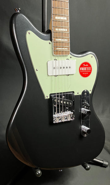 Squier FSR Paranormal Offset Telecaster SJ Electric Guitar Charcoal Frost Metallic