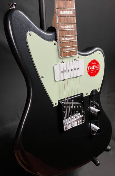 Squier FSR Paranormal Offset Telecaster SJ Electric Guitar Charcoal Frost Metallic