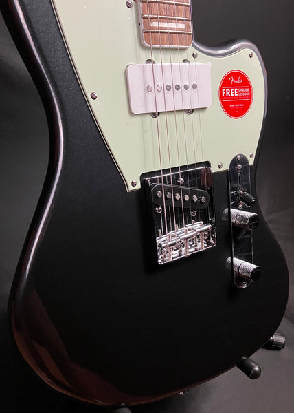 Squier FSR Paranormal Offset Telecaster SJ Electric Guitar Charcoal Frost Metallic