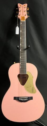 Gretsch G5021E Rancher Penguin Parlor Acoustic-Electric Guitar Shell Pink Finish