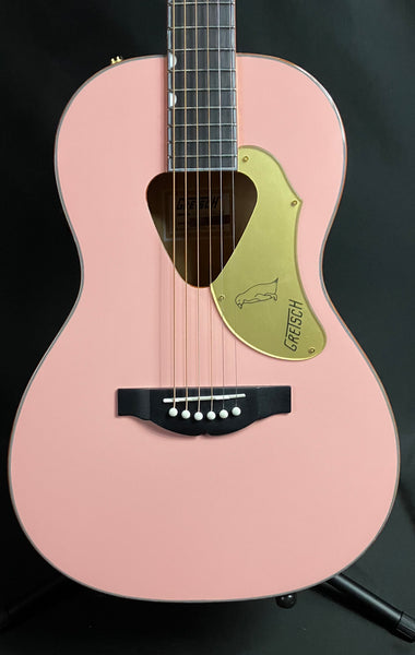 Gretsch G5021E Rancher Penguin Parlor Acoustic-Electric Guitar Shell Pink Finish