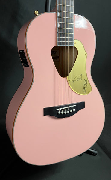 Gretsch G5021E Rancher Penguin Parlor Acoustic-Electric Guitar Shell Pink Finish