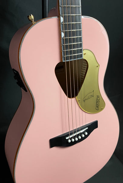 Gretsch G5021E Rancher Penguin Parlor Acoustic-Electric Guitar Shell Pink Finish