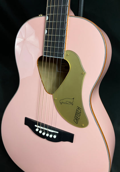 Gretsch G5021E Rancher Penguin Parlor Acoustic-Electric Guitar Shell Pink Finish