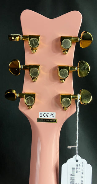 Gretsch G5021E Rancher Penguin Parlor Acoustic-Electric Guitar Shell Pink Finish