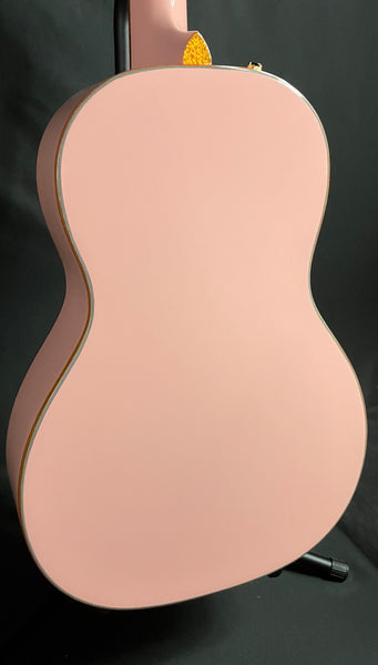 Gretsch G5021E Rancher Penguin Parlor Acoustic-Electric Guitar Shell Pink Finish