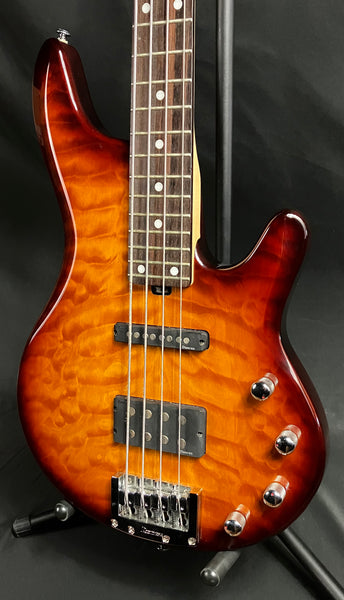 Ibanez RD500 Roadgear 4-String Bass Guitar Quilted Vintage Sunburst Finish