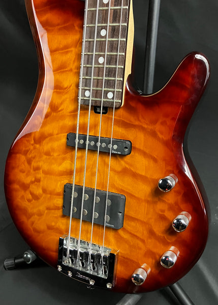 Ibanez RD500 Roadgear 4-String Bass Guitar Quilted Vintage Sunburst Finish