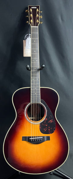 Yamaha LS16BS ARE Concert Acoustic-Electric Guitar Brown Sunburst Finish w/ Soft Case