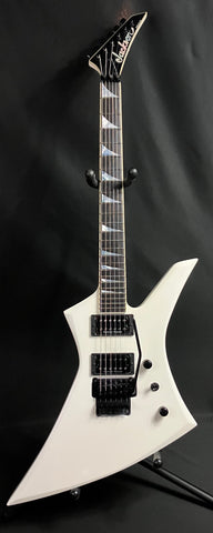 Jackson Custom Shop USA Select KE2 Kelly Electric Guitar Gloss White w/ OHSC