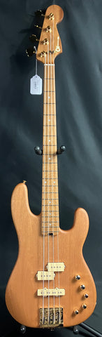 Charvel Pro-Mod San Dimas Bass PJ MAH 4-String Bass Guitar Natural Mahogany