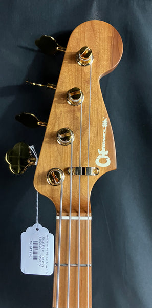 Charvel Pro-Mod San Dimas Bass PJ MAH 4-String Bass Guitar Natural Mahogany