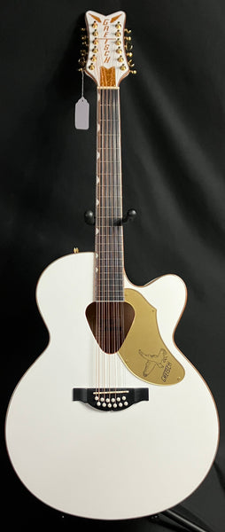 Gretsch G5022CWFE-12 Rancher Falcon 12-String Acoustic-Electric Guitar Gloss White