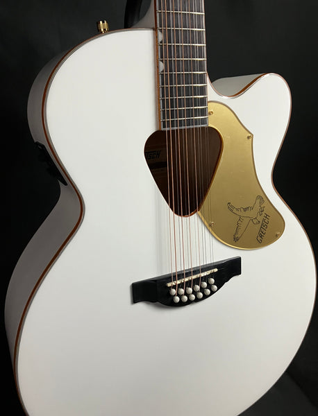 Gretsch G5022CWFE-12 Rancher Falcon 12-String Acoustic-Electric Guitar Gloss White