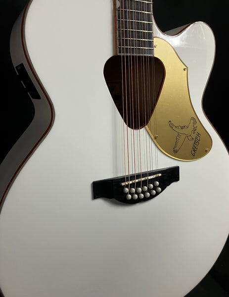 Gretsch G5022CWFE-12 Rancher Falcon 12-String Acoustic-Electric Guitar Gloss White