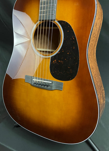 Martin Custom D-18 Quilted Pommele Sapele Dreadnought Acoustic Guitar 1935 Ambertone w/ Case