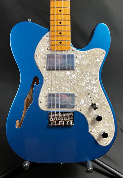 Fender American Vintage II 1972 Telecaster Thinline Electric Guitar Lake Placid Blue w/ OHSC