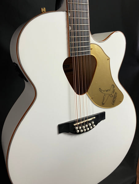 Gretsch G5022CWFE-12 Rancher Falcon 12-String Acoustic-Electric Guitar Gloss White