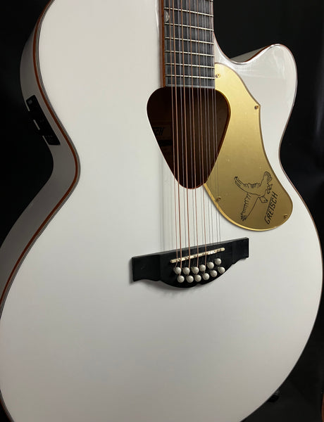 Gretsch G5022CWFE-12 Rancher Falcon 12-String Acoustic-Electric Guitar Gloss White