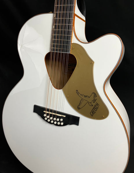 Gretsch G5022CWFE-12 Rancher Falcon 12-String Acoustic-Electric Guitar Gloss White