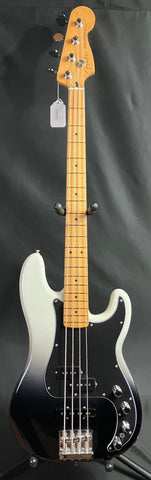 Fender Player Plus Precision Bass 4-String Bass Guitar Silver Smoke Finish w/ Gig Bag