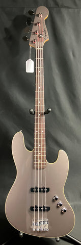 Fender Aerodyne Special Jazz Bass 4-String Bass Guitar Dolphin Gray Metallic w/ Gig Bag