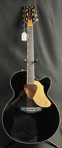 Gretsch G5022CWFE Rancher Falcon Jumbo Acoustic-Electric Guitar Gloss Black