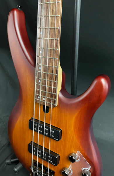 Yamaha TRBX504BRB 4-String Electric Bass Guitar Brick Burst