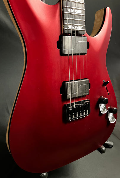 Schecter C-1 SLS Custom Electric Guitar Racing Red Finish