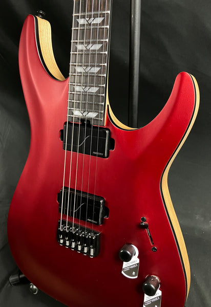 Schecter C-1 SLS Custom Electric Guitar Racing Red Finish