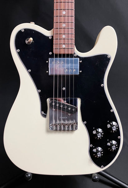 Fender American Vintage II 1977 Telecaster Custom Electric Guitar Olympic White w/ OHSC